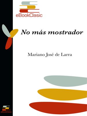 cover image of No más mostrador (Anotado)